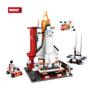 Aviation Space Ship Shuttle Building Block Brick Set Toy Aerospace Space Toy for Kids