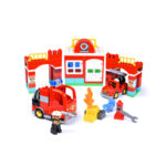 Toy City Fire Fighting Big Building Block Fireman Set